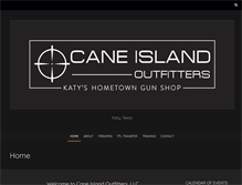 Tablet Screenshot of caneislandoutfitters.com